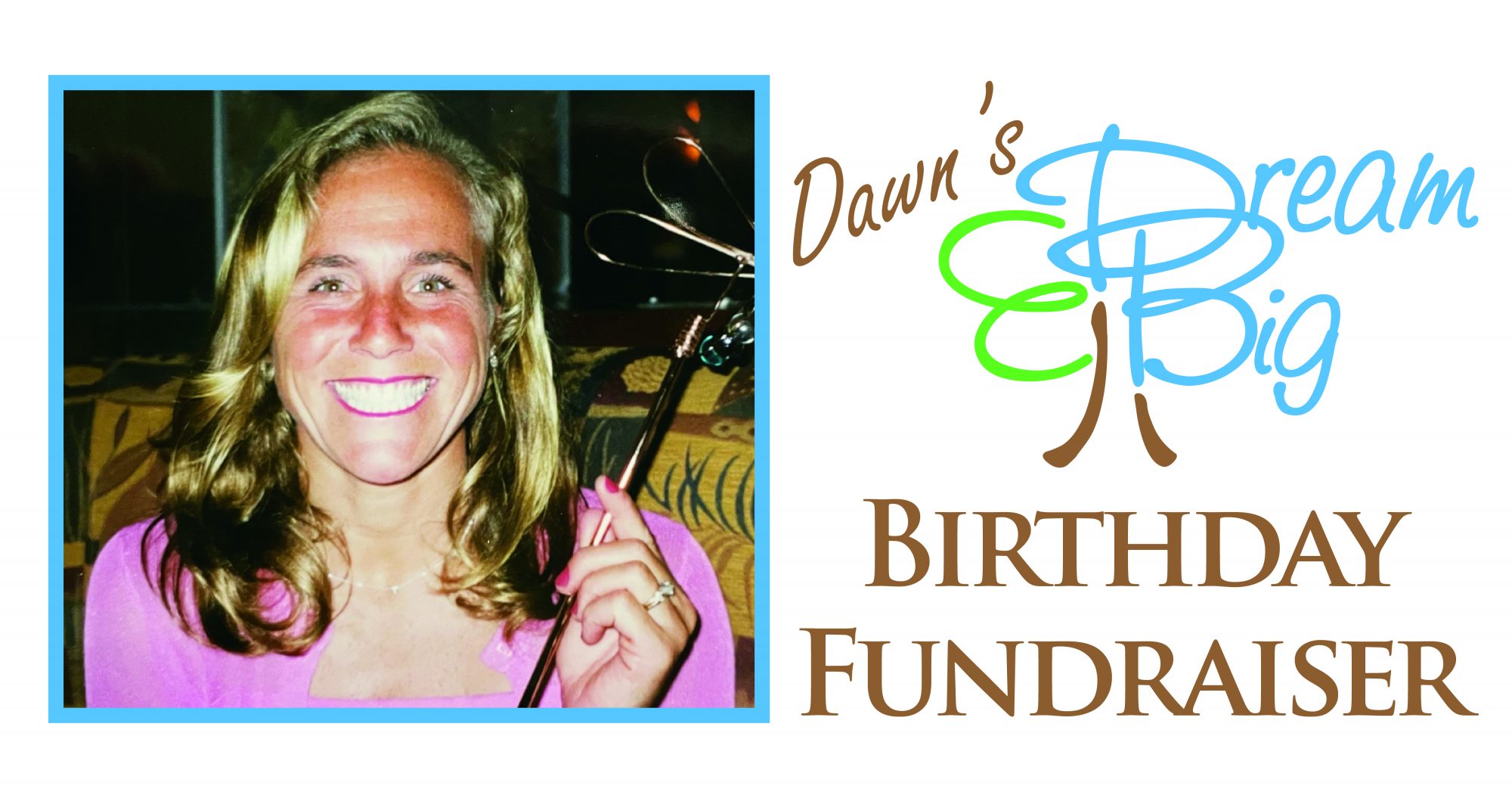 DDB Birthday Fundraiser Banner